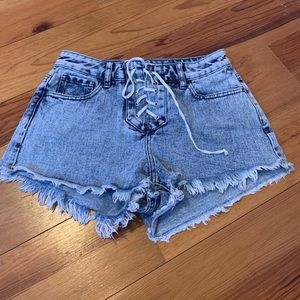High Rise Festival Pacsun shorts